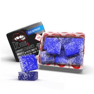 Blue Raspberry 1:1 THC/CBD Gummies