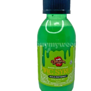 THC Syrup (1000mg) – Strawberry Kiwi