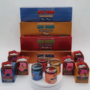 Live Rosin Nano Gummies – 10 Jar Box
