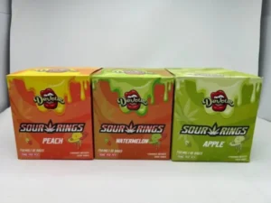 Sour Rings Gummies – 10 Pack Box